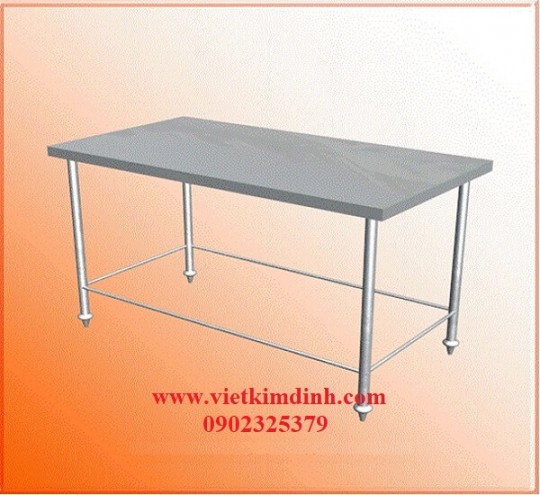 Bàn inox không kệ